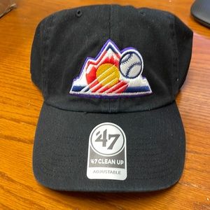 Colorado Rockies adjustable hat
